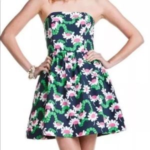 Lilly Pulitzer Strapless Summer Dress
